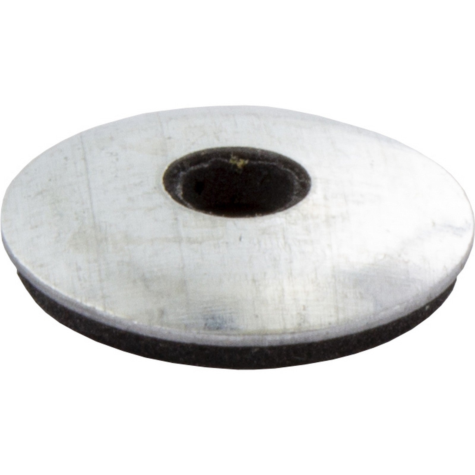 rondella ferro tonda con guarnizione mm.6,7x19 zincata cod:ferx.20035