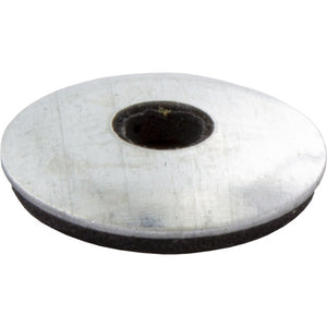 rondella ferro tonda con guarnizione mm.6,7x19 zincata cod:ferx.20035