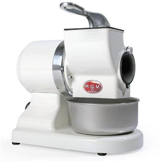 RGV Robusta grattugia e spiralizzatore elettrici Grattugia elettrica Alluminio Acciaio inossidabile, Bianco