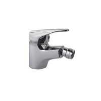 Miscelatore bidet t-one by Teorema ottone cromato monocomando piletta tubi