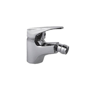 Miscelatore bidet t-one by Teorema ottone cromato monocomando piletta tubi