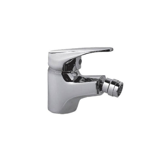 Miscelatore bidet t-one by Teorema ottone cromato monocomando piletta tubi
