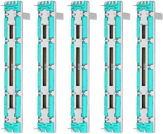 5 pezzi B10K mixer fader doppio canale dia-potenzimetro con 295 pollici doppia uscita