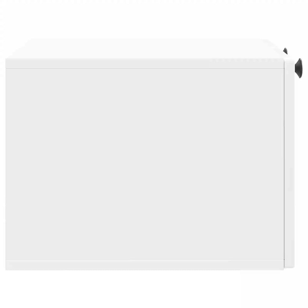 Mobile Porta TV da Muro Bianco Lucido 59,5 x 41 x 30 cm 898169