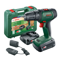 BOSCH-V 18V TRAP. 2 BATT.1,5Ah UNIVERSAL DRILL  K  PZ 1,0