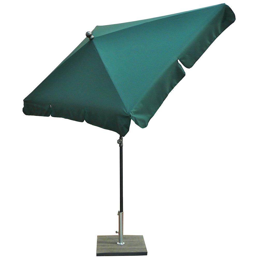 Ombrellone da Giardino 210x130 cm Palo Ø27 mm in Acciaio Maffei Novara Verde