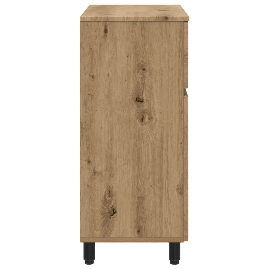 Mobiletto da bagno Rovere Artigianale 60 x 35 x 80 cm