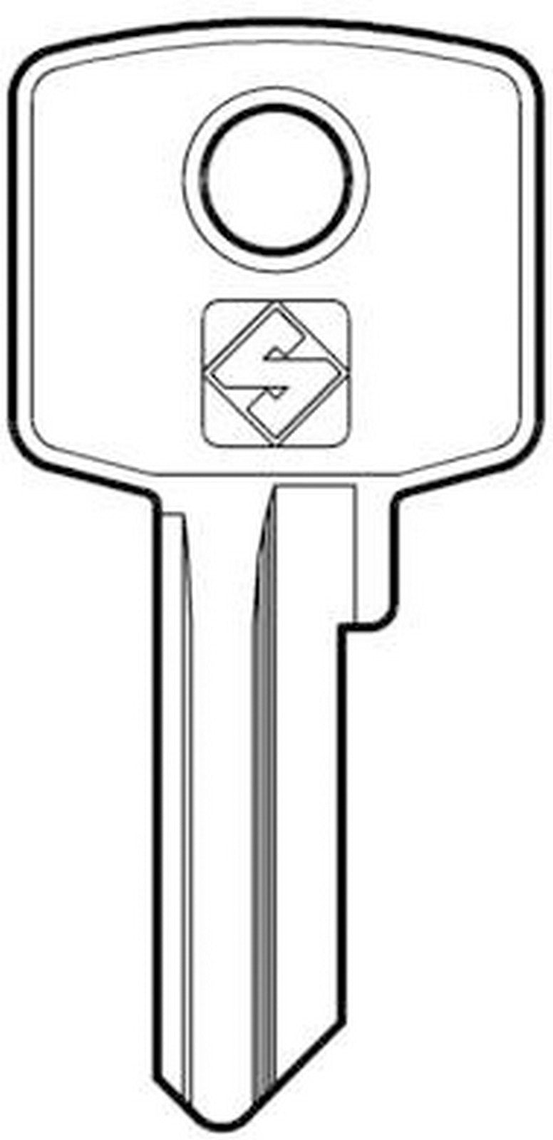 chiavi silca art. cis4 asc gr.2 cod:ferx.20058