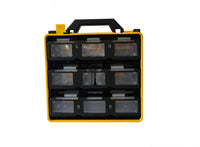 Link Valigetta 12 Compartimenti Estraibili per Attrezzi Minutera 30x28x15cm