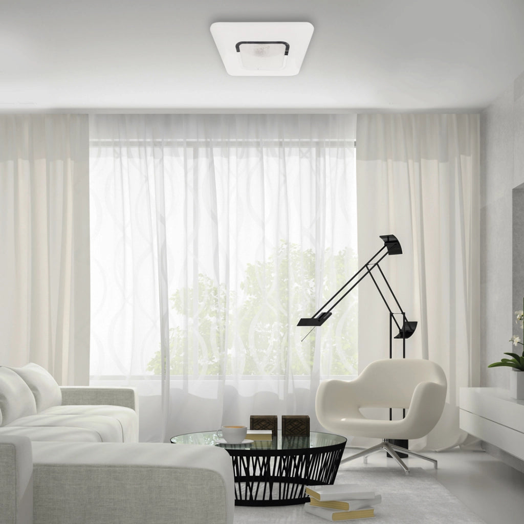 Plafoniera LED quadrata 54cm 65W dimmerabile Sparky Milagro
