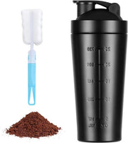 Shaker per proteine 900 ml in acciaio inossidabile - Imprigiona e BPA-free, ideale per proteine e shake fitness
