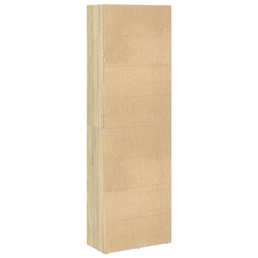 Libreria Rovere Sonoma 60x30x189 cm in Legno Multistrato 857919