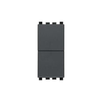 20066 due Pulsanti Indipend. No+No 10A Grigio Eikon