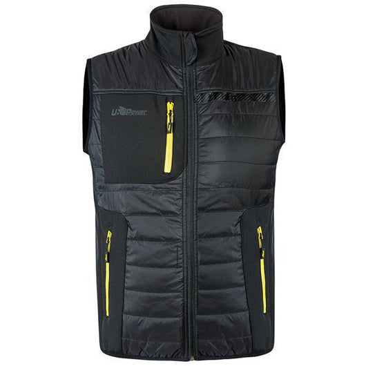 Upower Gilet Black Carbon Taglia XL Wall