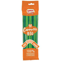 Kimonoparty Cannuccia Bevande Bio 24x0.5cm 40 Pezzi
