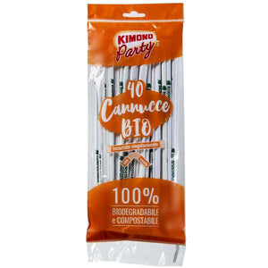 Kimonoparty Cannuccia Bevande Bio 24x0.5cm 40cm