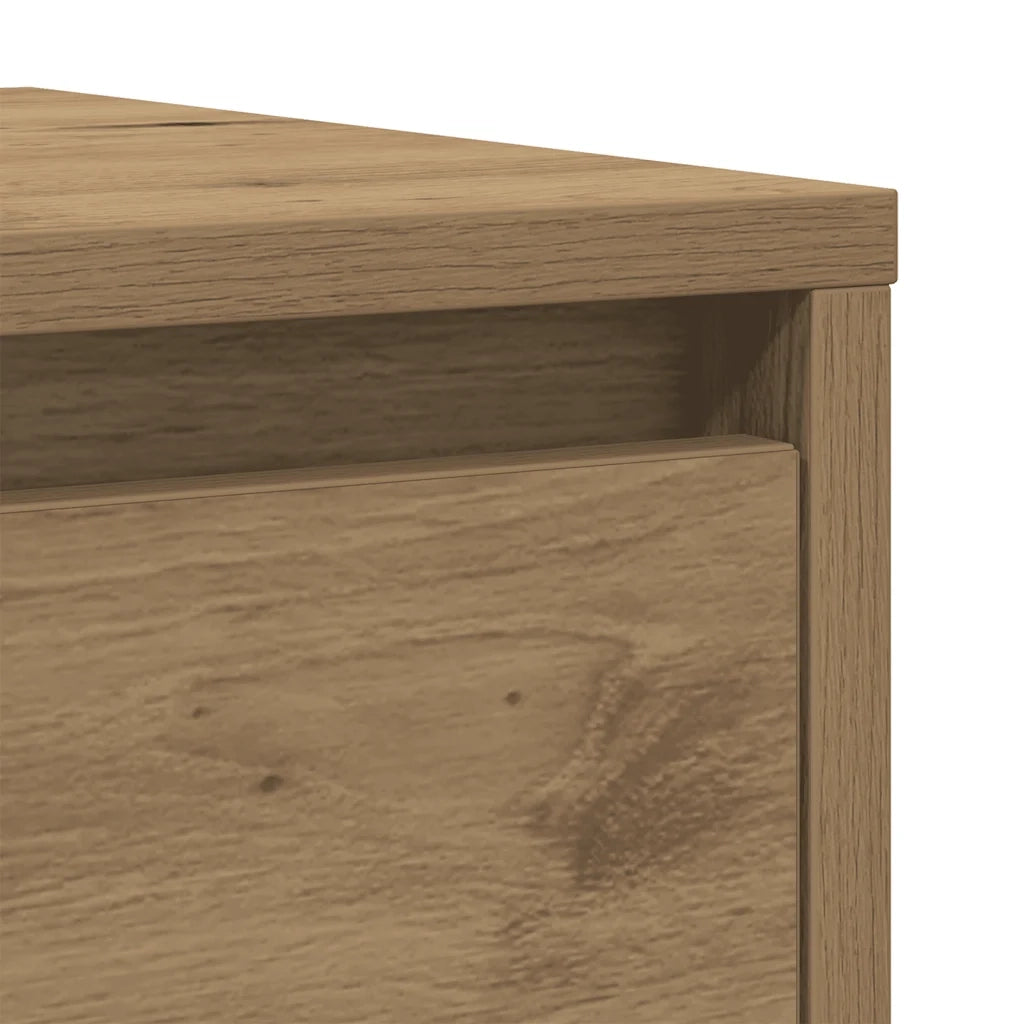 Credenza | Madia | Buffet da pranzo | Armadio da pranzo Rovere Artigianale 29,5x34x76 cm in Legno Multistrato