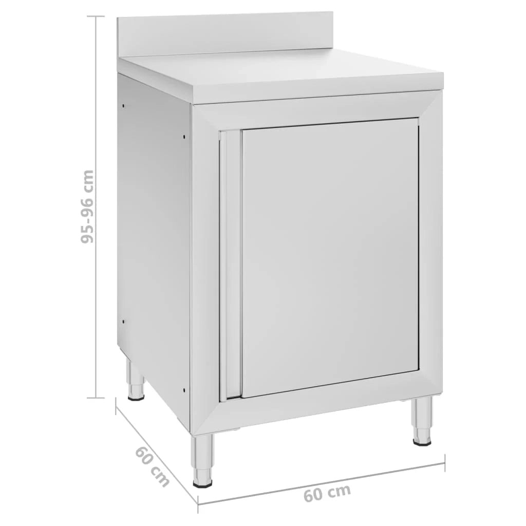 Lto di 2 mobili da cucina 96 cm acciaio inox commerciale 02_0000006