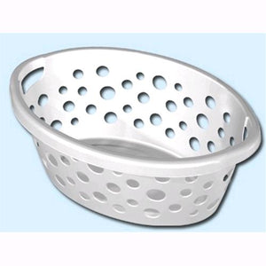 Cesta contenitore  portapanni ovale con manici 59x39xh24cm  cf. 14 Pz
