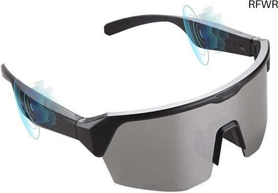 Sunglasses con Protezione UV e Navigazione vocale per attività all'aperto e sportive con tecnologia Bluetooth
