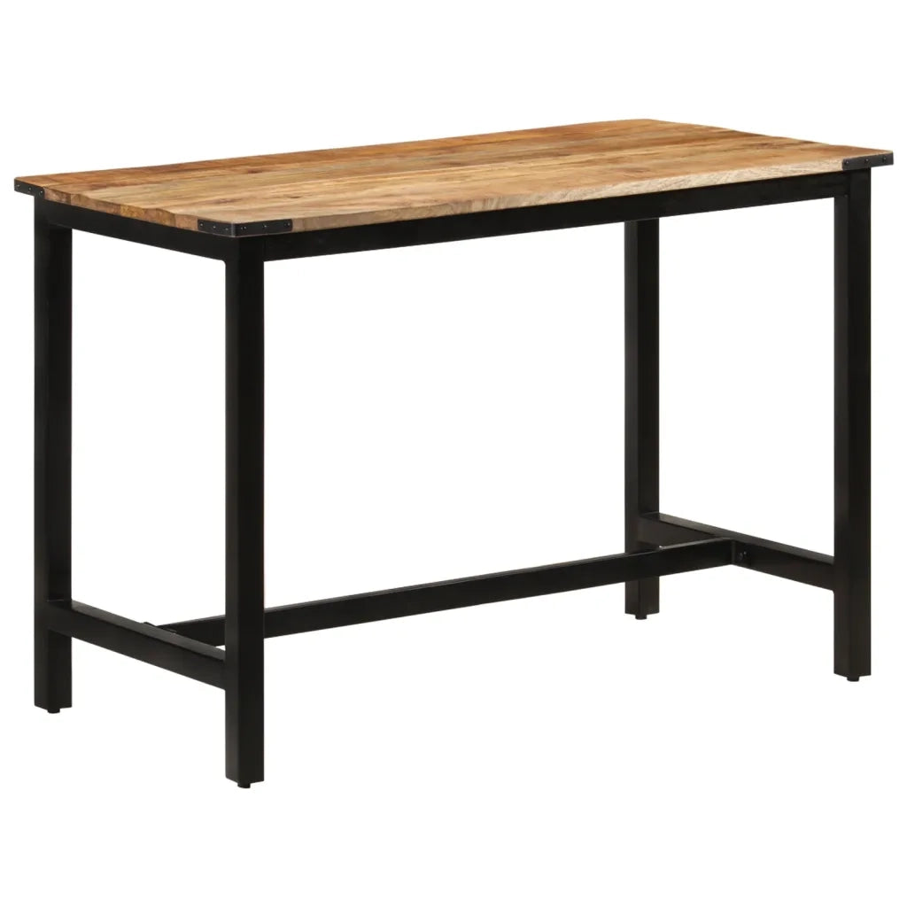 Tavolo da Pranzo 110x60x76 cm in Legno Massello di Mango cod mxl 14189