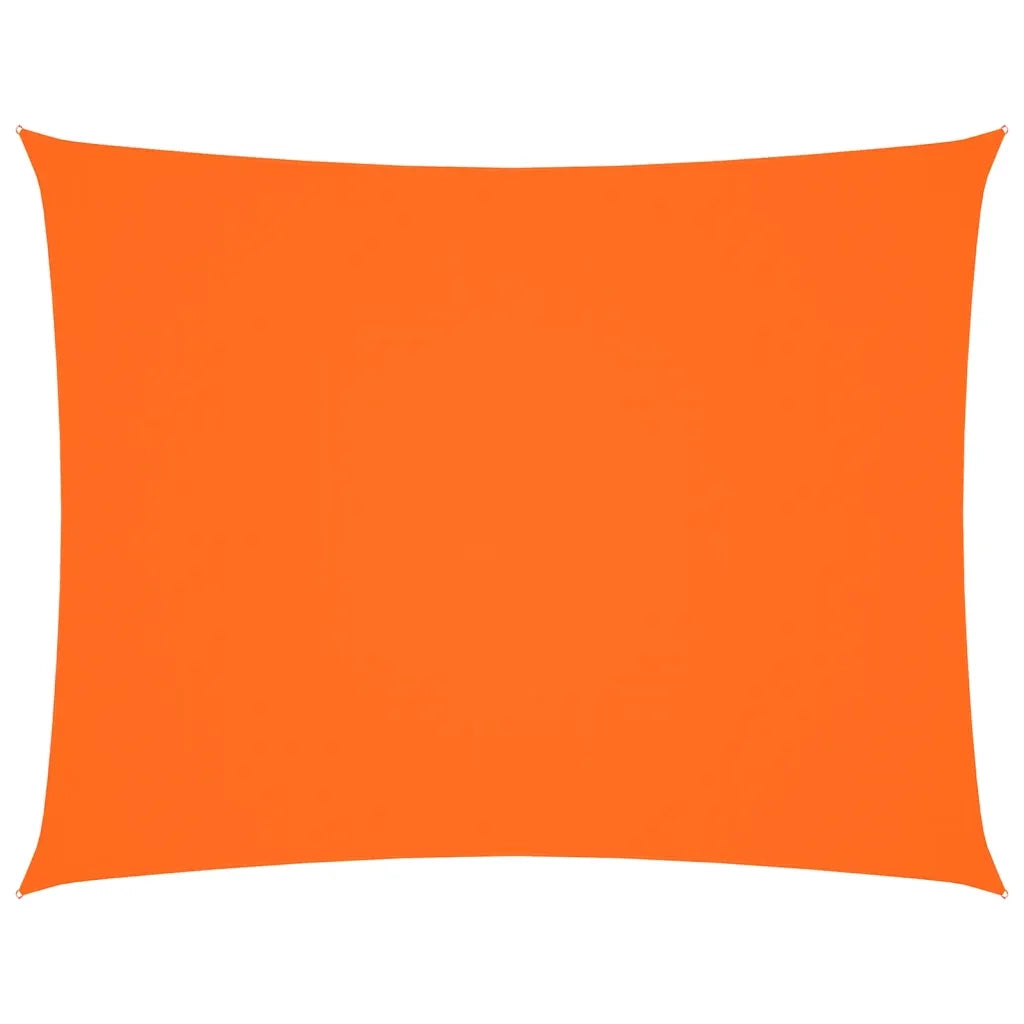 Parasole a Vela Oxford Rettangolare 3x4 m Arancione 135705