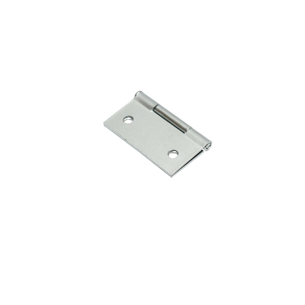 Set di 2 cerniere invisibili naturali – 50 × 50,5 mm con viti