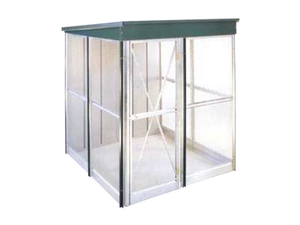 Gabbia box animali Rio 12 Ropet maglia 12x25mm filo 1,5mm 191x191cm