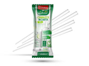 CANNUCCE RICICLABILI IN CONFEZIONE DA 25 PZ IN COLORE BIANCO