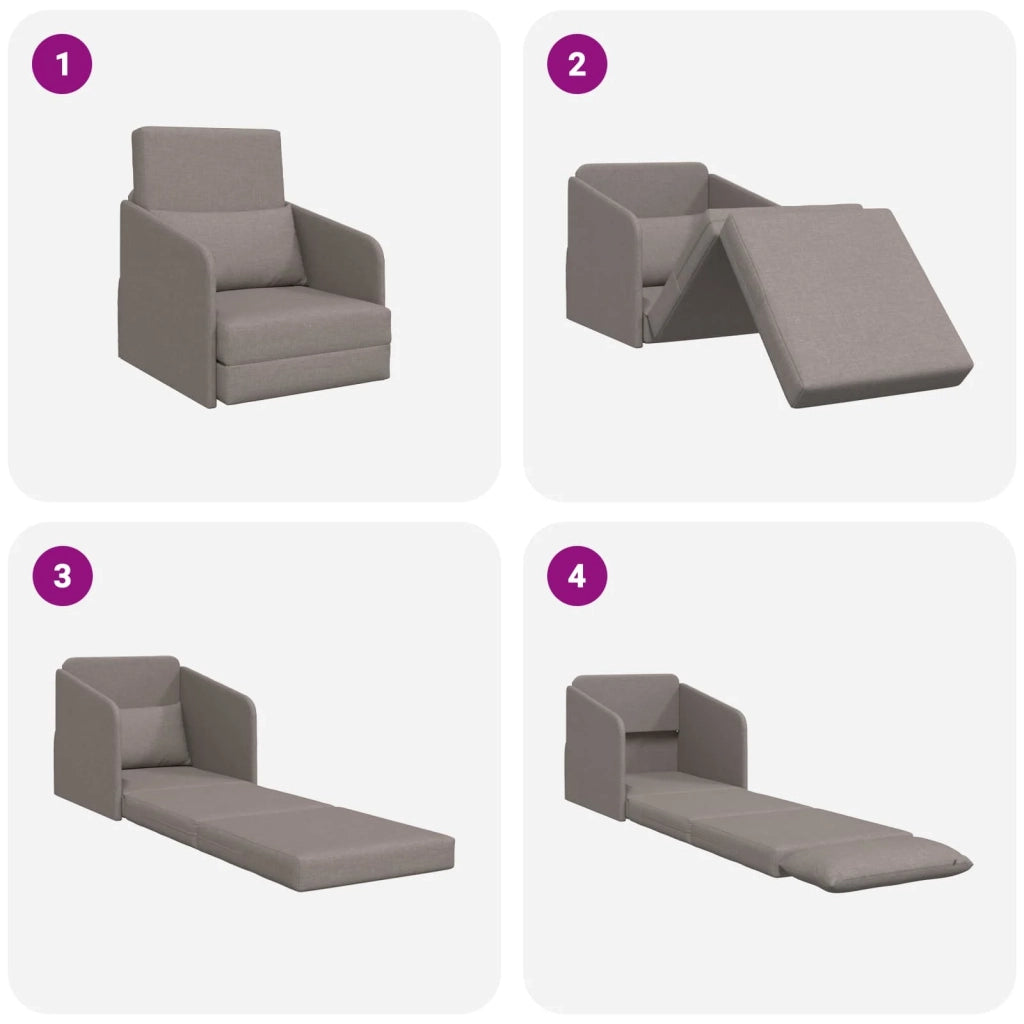 Divano letto Talpa 65 x 80 x 83 cm Tessuto 4106642