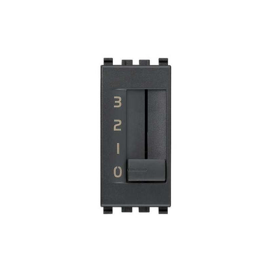 20095 Commutatore a Slitta 1P 6(2)A Grigio Eikon