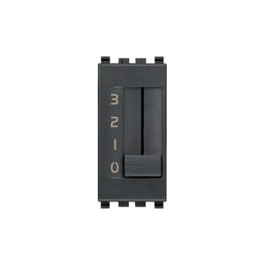 20095 Commutatore a Slitta 1P 6(2)A Grigio Eikon