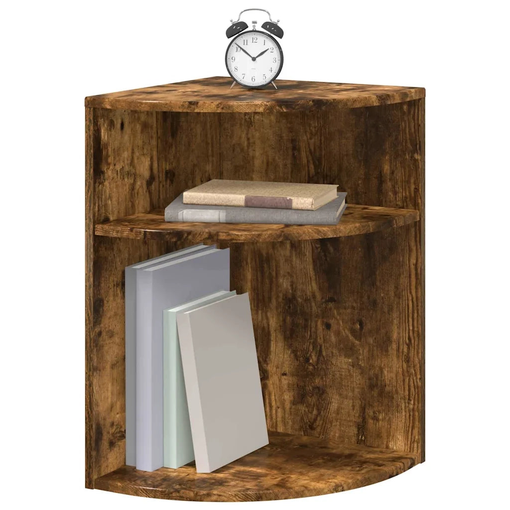 Tavolino Rovere fumé 39,7 x 39,7 x 60 cm Legno multistrato 891135