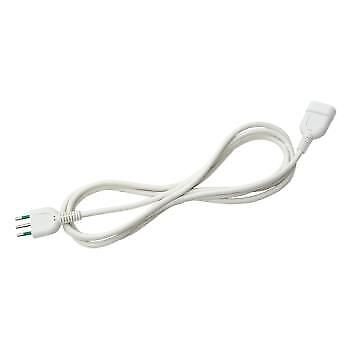 FANTON 92060 prolunghe e multiple 2 m 1 presa(e) AC Bianco