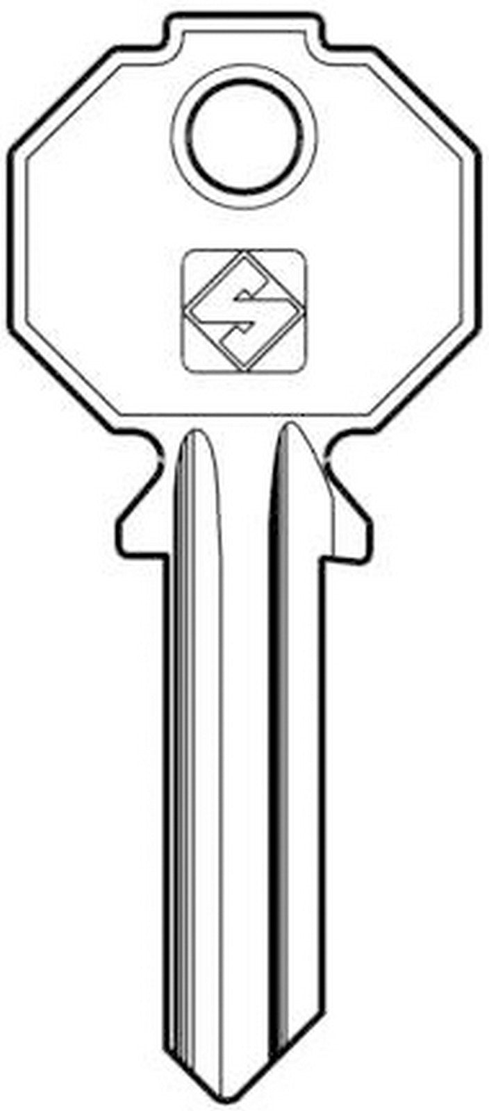 chiavi silca art. pf072 gr.2 cod:ferx.20096