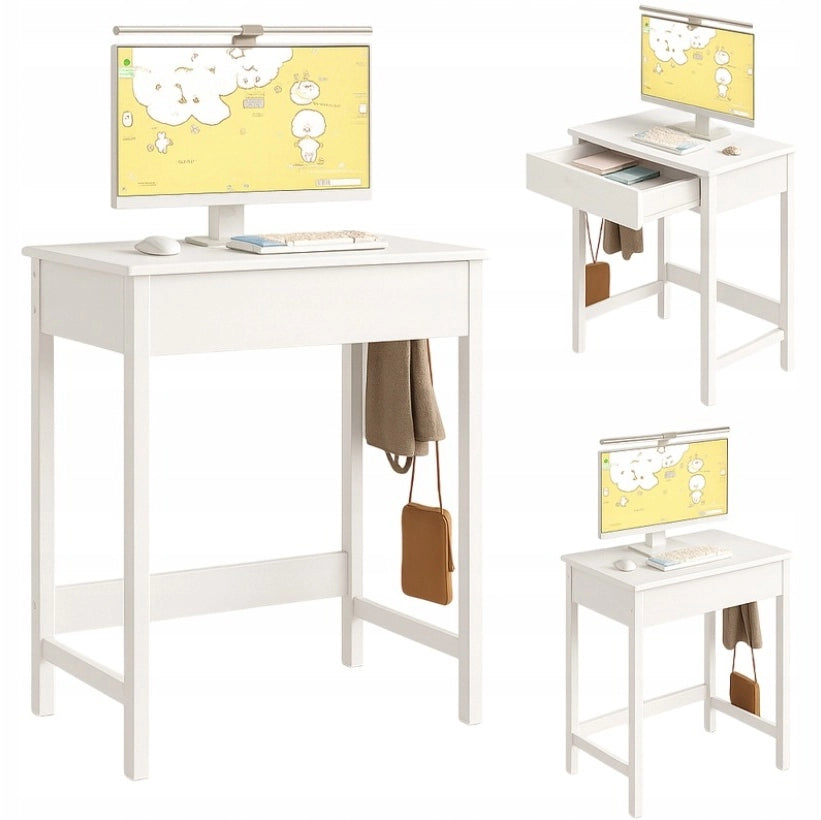 Scrivania per computer tavolo per bambini tavolino con 1 cassetto moderno 60 cm