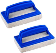Borsetta per piscina in plastica - spazzola per alghe con spugna - adatta per la pulizia