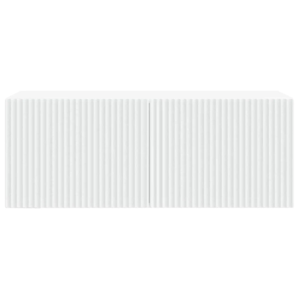 Mobile Porta TV da Muro Bianco 78,5 x 31 x 30 cm 898545