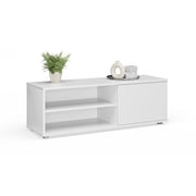 Mobile TV VIVA 110 cm bianco con gambe in plastica