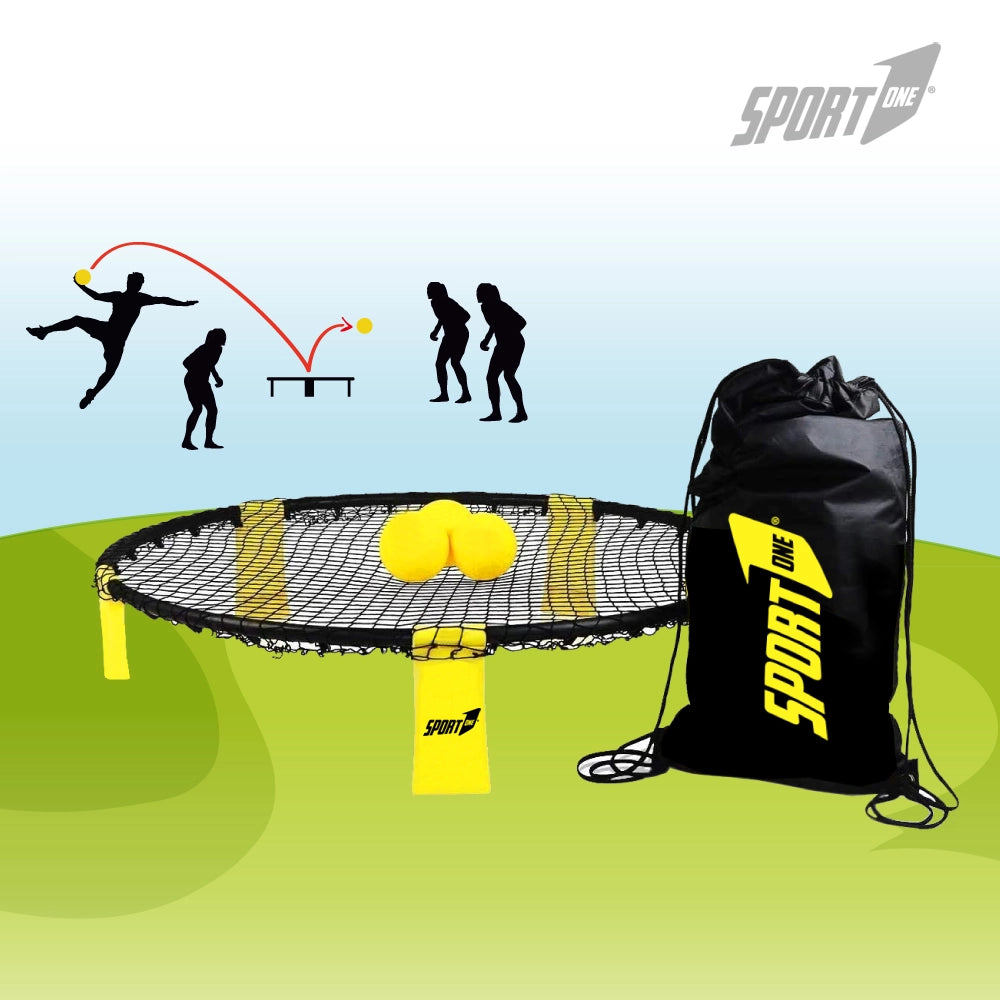 Spike Bounching netCon La Palla Giochi da Giardino per Bambini all'Aperto - Proprio Come Si Vede nel TV Shark Tank - Pra