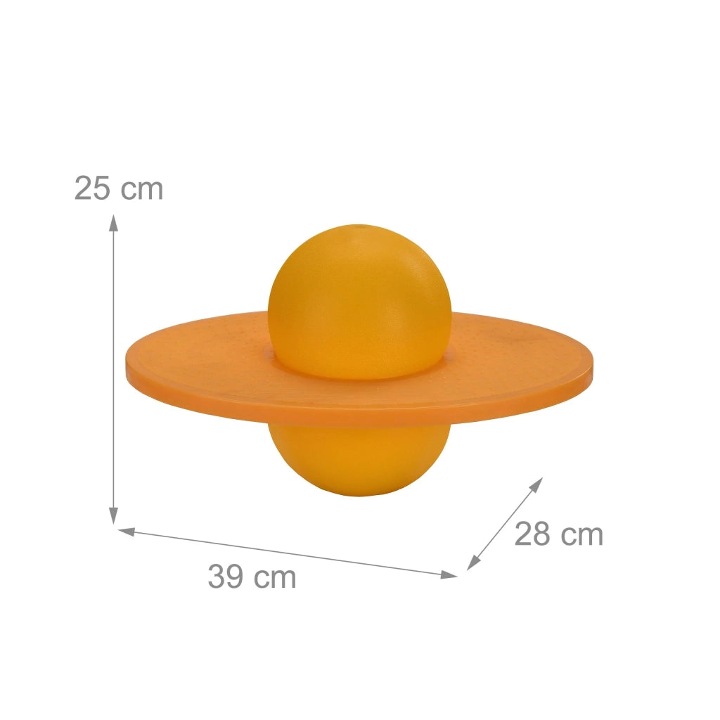 Palla pogo per bambini bilanciata 25 x 39 x 28 cm design leggero antiscivolo in plastica blu 13_0017378