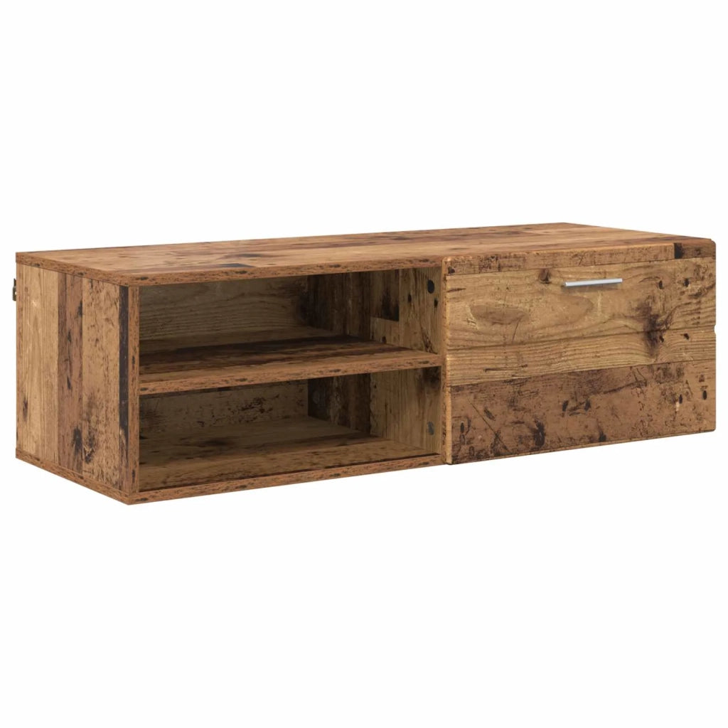 Armadio in Legno con cassetto Legno vecchio 100,5 x 39 x 30 cm 880249
