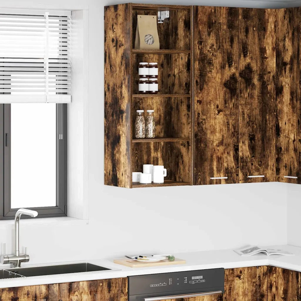 Armadio pensile Rovere fumé 40 x 29,5 x 100 cm 884470