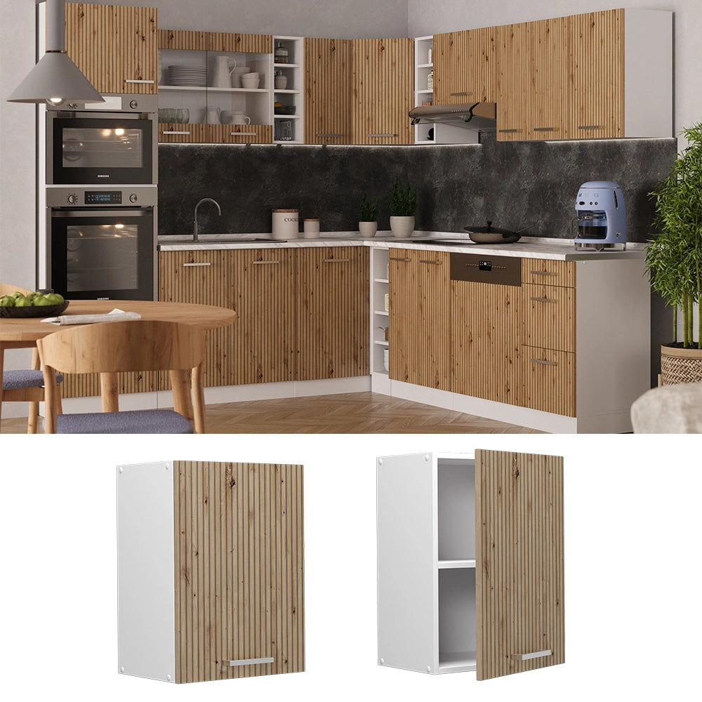 Vicco Pensile da cucina Rovere artigianale 45 cm