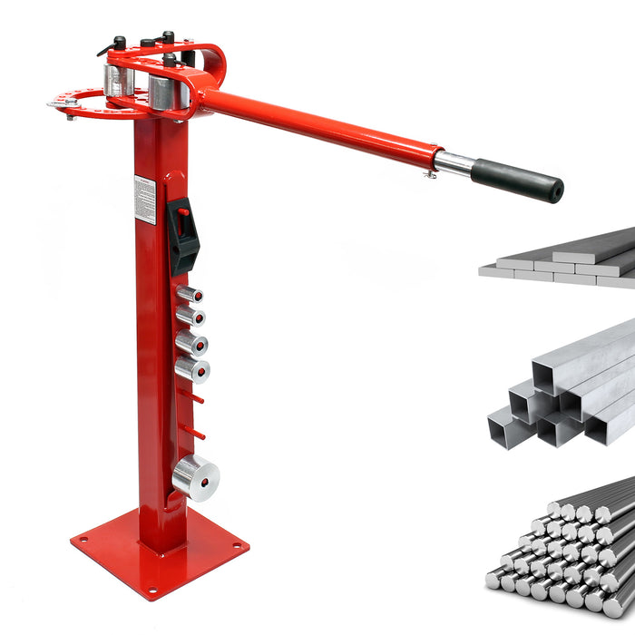 Piegatrice con base Curvaferri Piegaferri per acciaio tondo piatto quadrato