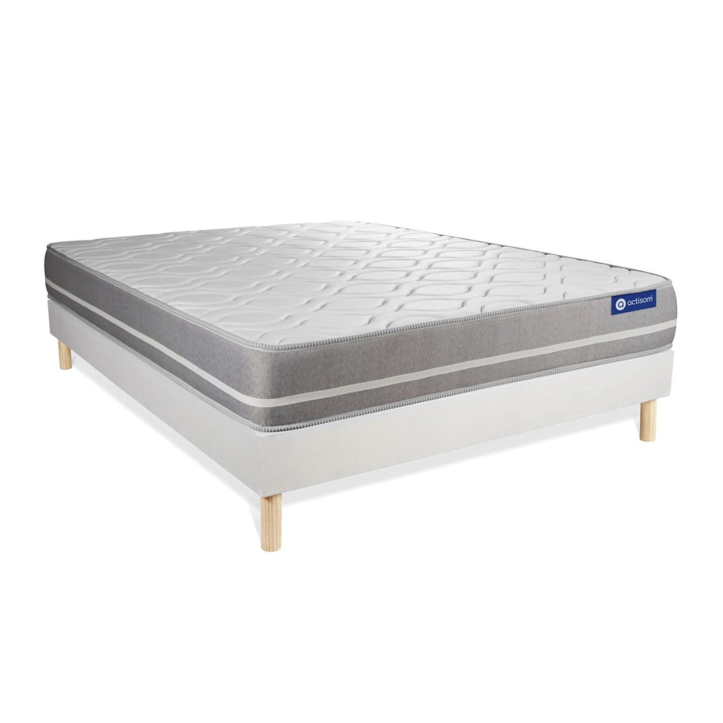 Kit rete e materasso matrimoniale Actimemo touch 160x195cm - Spessore : 20cm- memory foam - Bilanciato -