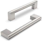 Maniglie per armadi 128 mm in acciaio inossidabile - Maniglie per armadi per cucina - Maniglie per porte bagno - Maniglie per armadi per abiti