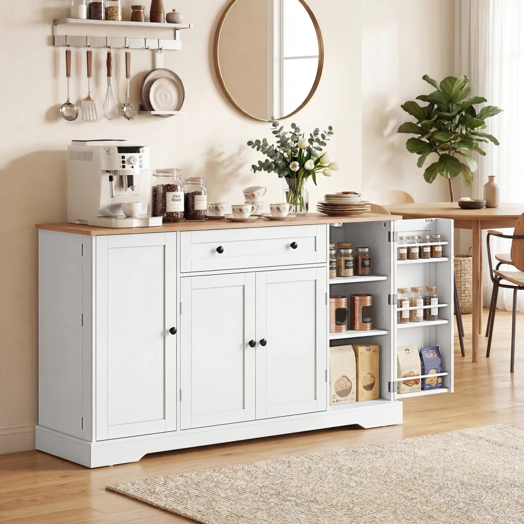 Credenza ¨C zephmum ¨C bianco 138x40x83,5
