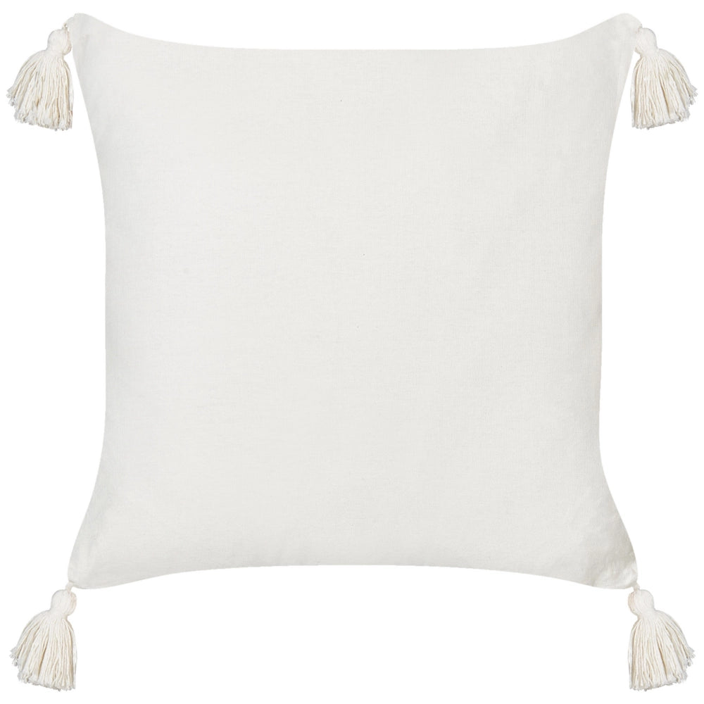 Set di 2 cuscini decorativi in cotone bianco e rosso 45 x 45 cm Motivo cuori sfoderabile Quadrato Accessori decorativi moderni
