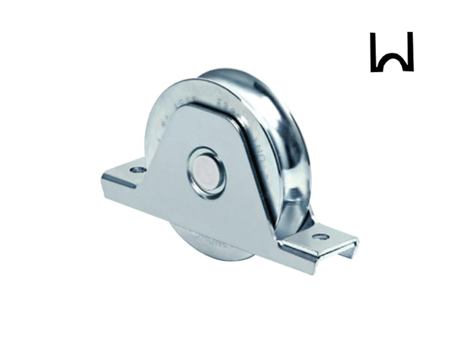 Comunello 337 Ruota Gola Tonda con Supporto 90mm